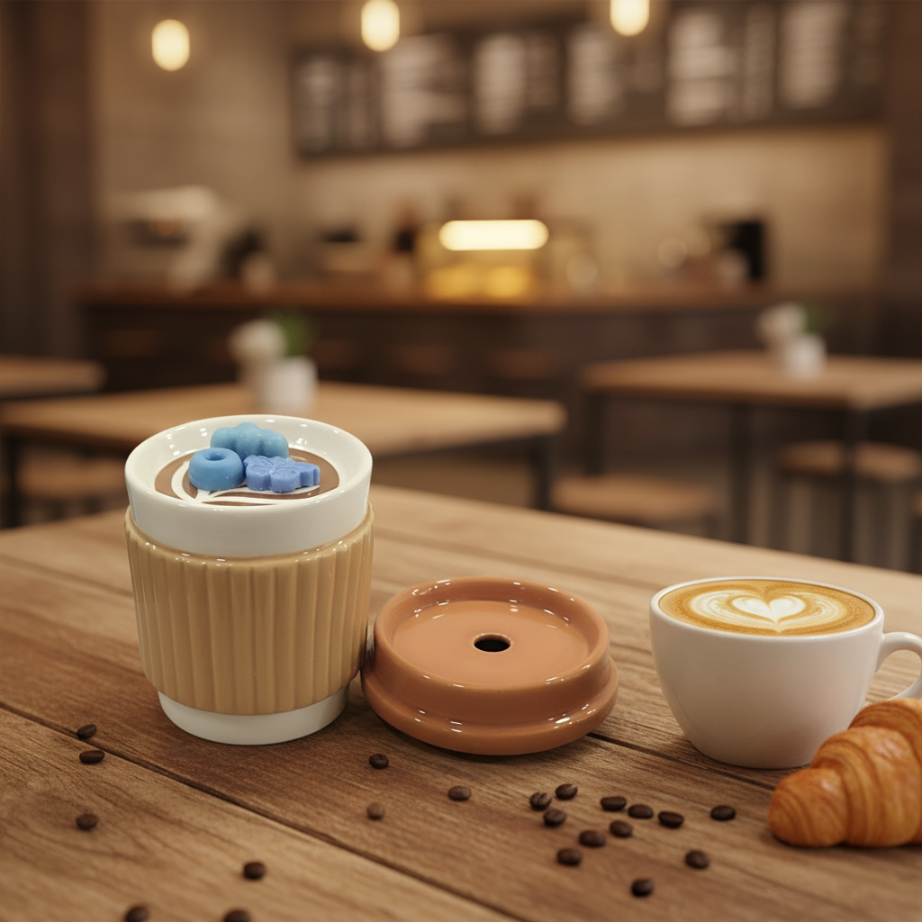 Κεραμικός Μελτήρας Coffee Cup - Cafe Style