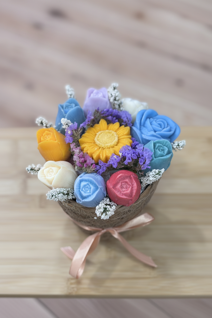 Lifestyle colorful basket