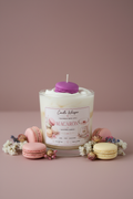 Macaron Candle soft background
